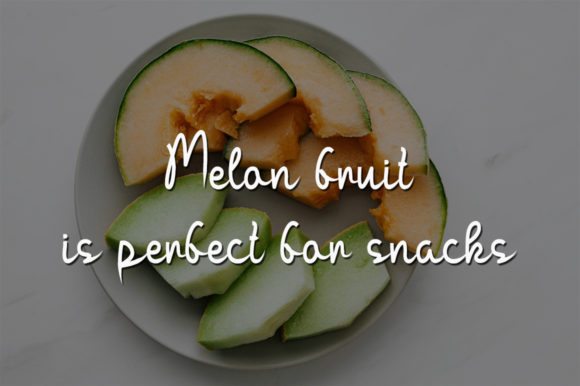 Green Melon Font - Preview 3