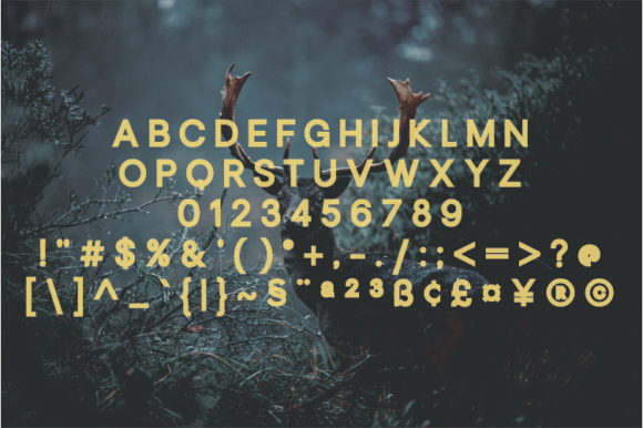 Halbreno Font PNG with transparent background - Preview 1