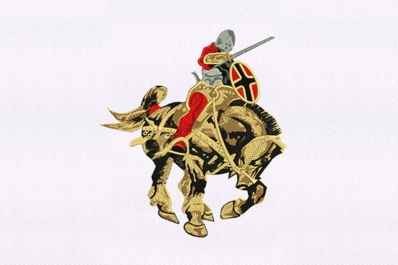 Horse Gallant Knight Design