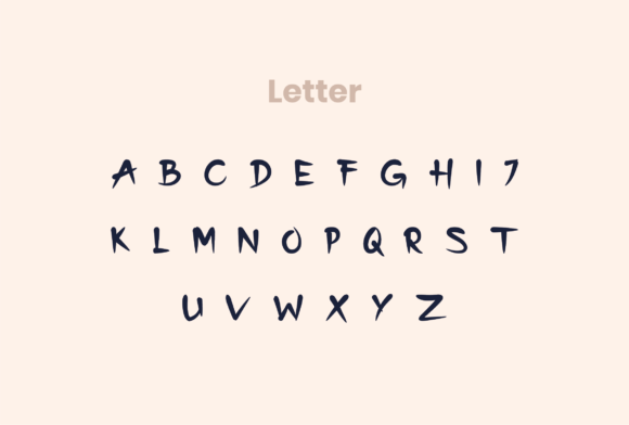 Japon Font PNG with transparent background - Preview 5