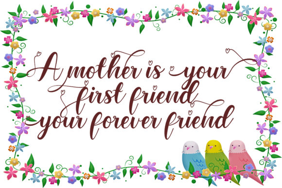 La Madre Font PNG with transparent background - Preview 1