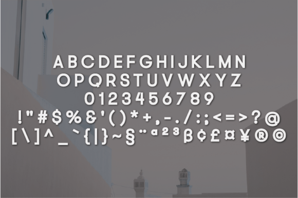 Lanetple Font font preview - 1