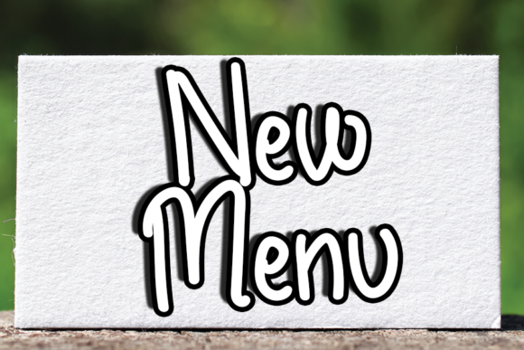 New Watercolor Font PNG with transparent background - Preview 1
