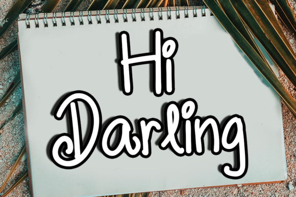New Watercolor Font PNG with transparent background - Preview 2
