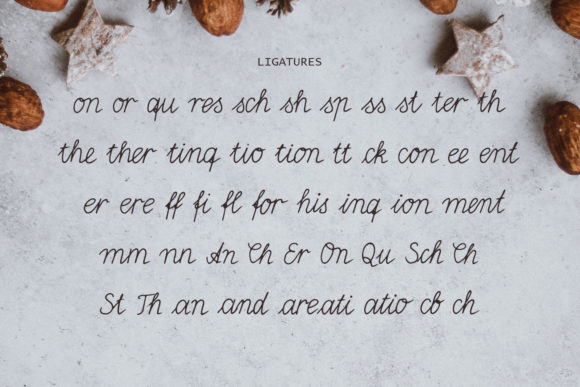 Pelargonium Font PNG with transparent background - Preview 2