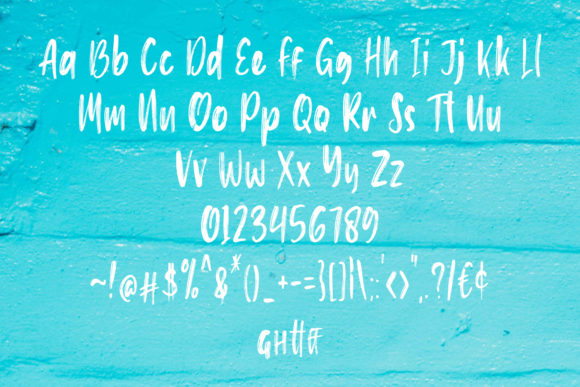 Pokaloca Font font preview - 5