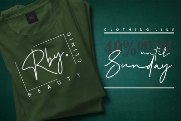 Ratinah Font PNG with transparent background - Preview 3