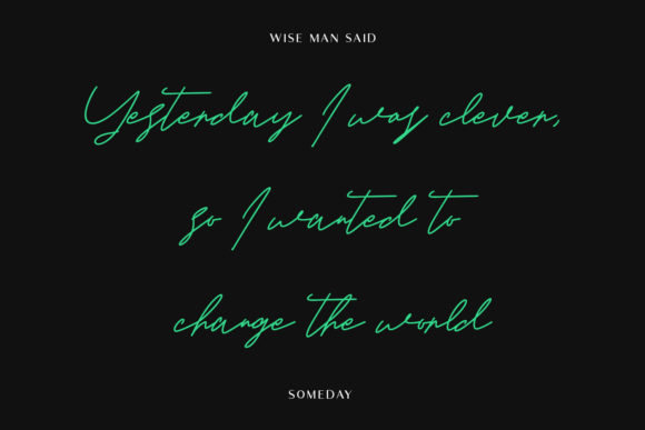 Rosletta Font PNG with transparent background - Preview 5