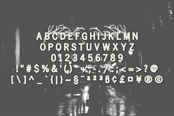Sholfero Font font preview - 1
