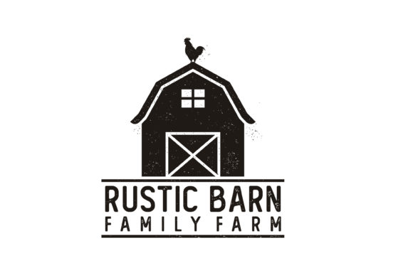 Vintage Rustic Grunge Barn Farm Logo Graphic by Weasley99 · Creative ...