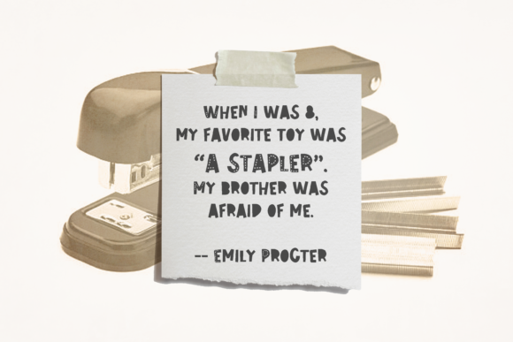Black Stapler Font - Preview 1