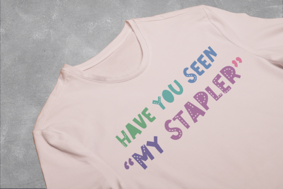 Black Stapler Font - Preview 5