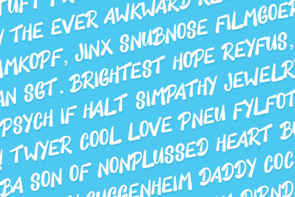 Bobasky Font - Preview 4
