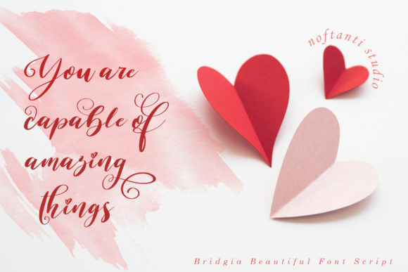 Bridgia Font - Preview 1