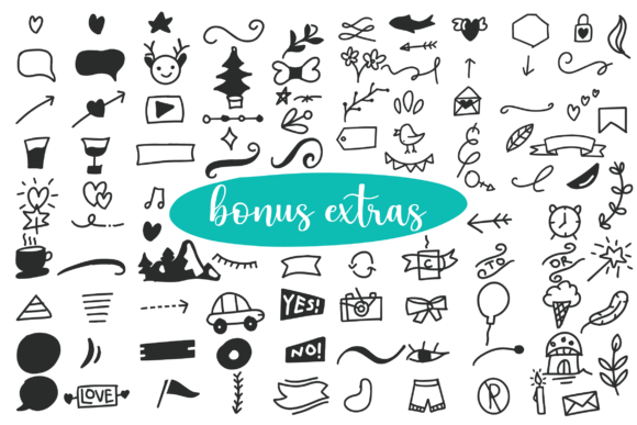 Holiday Sweet Lovely Font PNG with transparent background - Preview 6