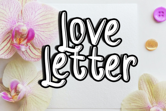 Love Family Font PNG with transparent background - Preview 3
