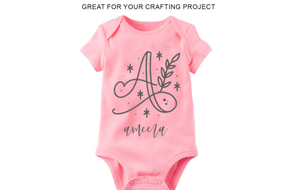 Quinn Monogram Font PNG with transparent background - Preview 1