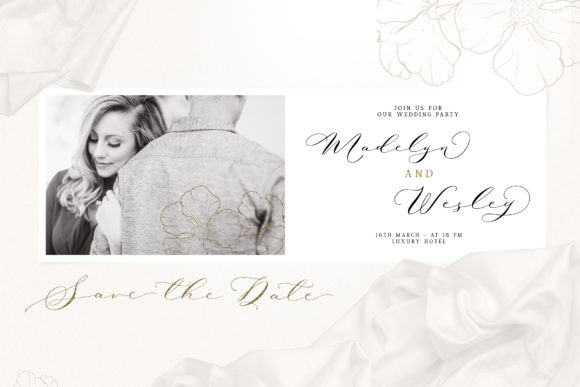 Rabiya Font PNG with transparent background - Preview 2