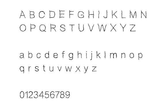 Ranting Font PNG with transparent background - Preview 3