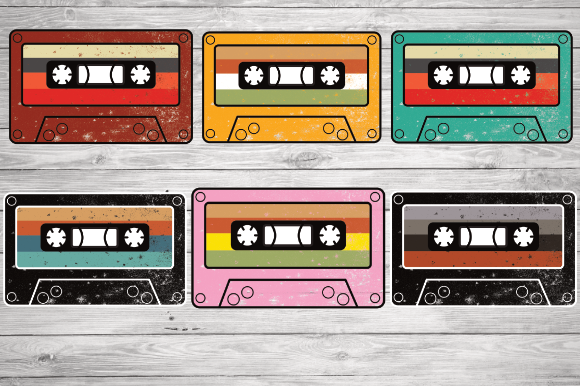 Vintage Retro Cassette Tape