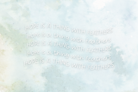 Feather Things Font - Preview 2