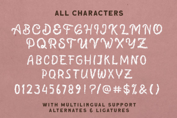 Lava Cookies Font PNG with transparent background - Preview 4