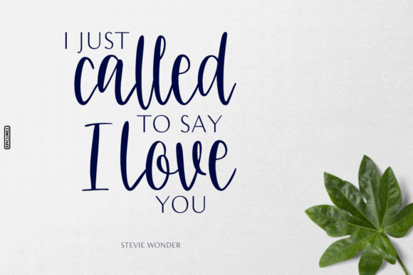Missed Call Font PNG with transparent background - Preview 1