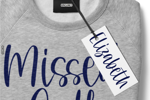 Missed Call Font PNG with transparent background - Preview 2
