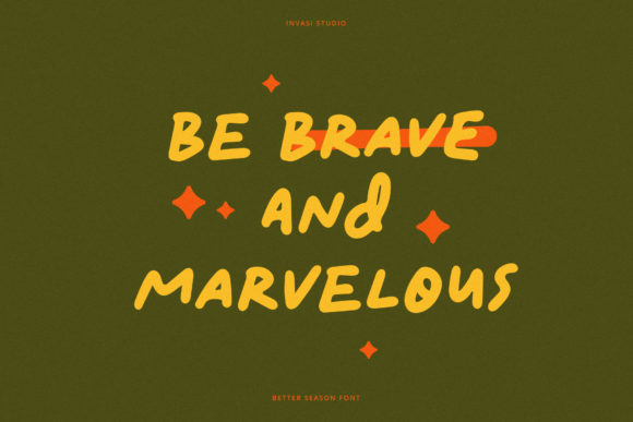 Better Season Font - Preview 1