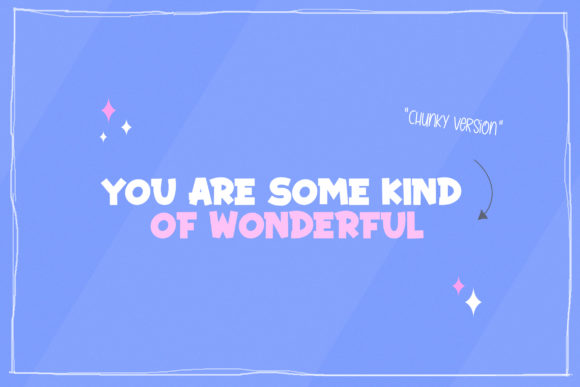 Forever Friends Duo Font PNG with transparent background - Preview 2