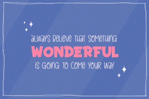 Forever Friends Duo Font PNG with transparent background - Preview 4