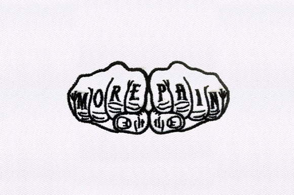 More Pain Knuckle Tattoo