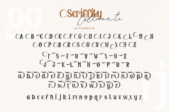 Seriffity Duo Font PNG with transparent background - Preview 5