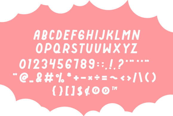 Side Love Font PNG with transparent background - Preview 4