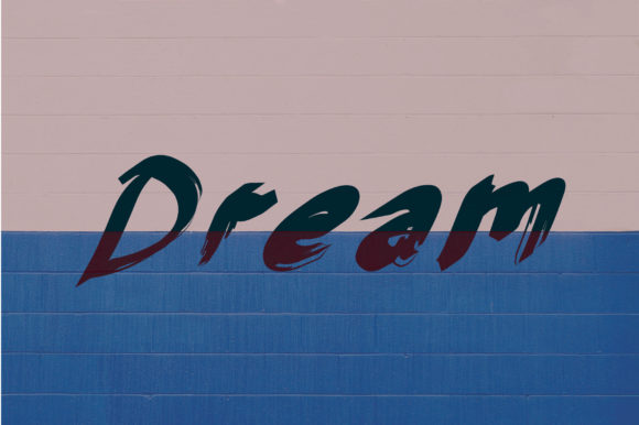 Sleepwalking Font PNG with transparent background - Preview 2