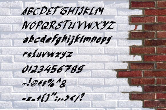 Sleepwalking Font PNG with transparent background - Preview 3