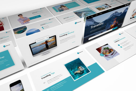Travello Powerpoint Presentation Templat