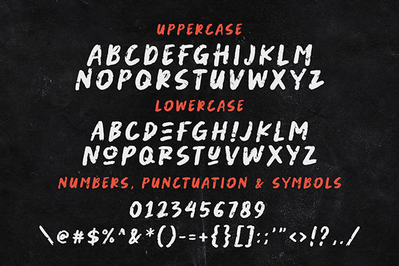 Abused Font - Preview 6