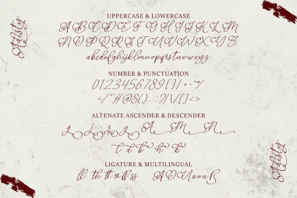 Adisty Font - Preview 5