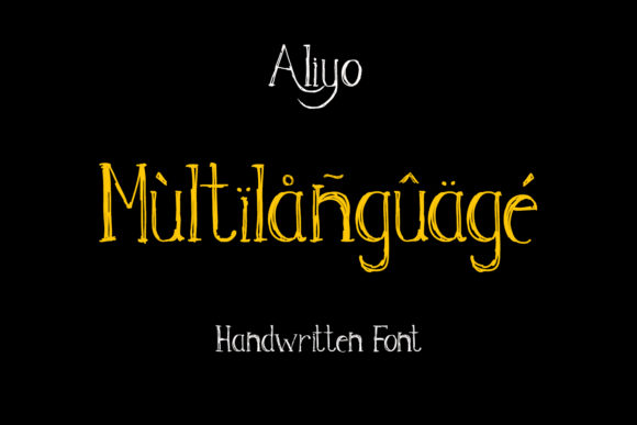 Aliyo Script Font - Preview 1