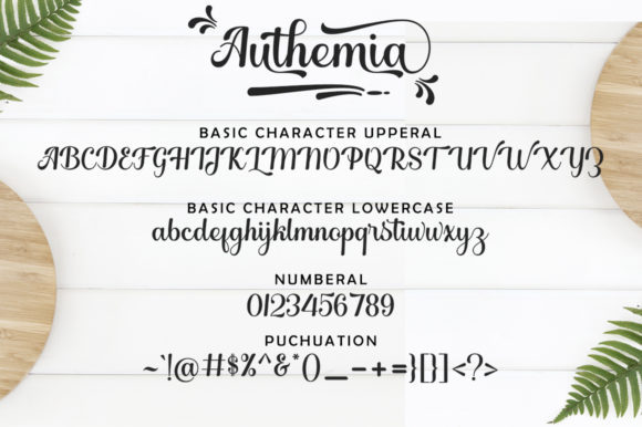 Authemia Font - Preview 4