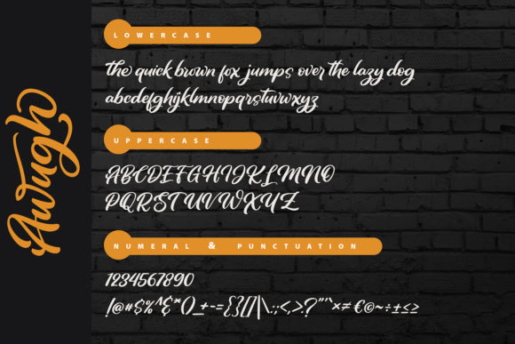 Awugh Font - Preview 4