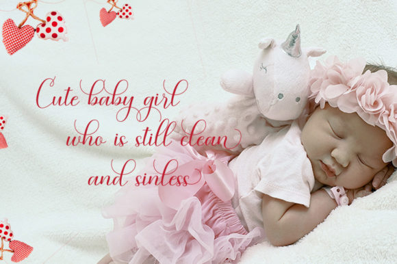Baby Angelonia Font - Preview 2