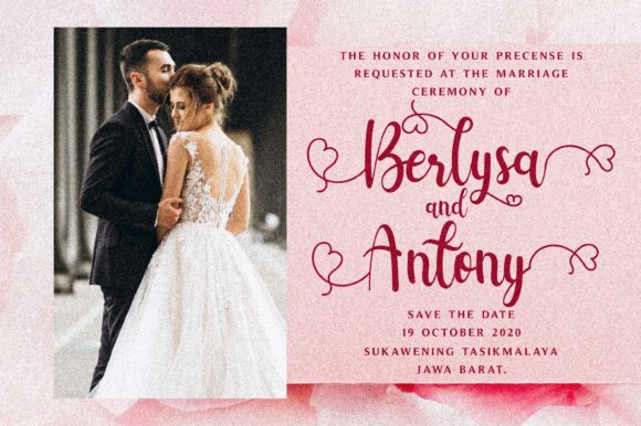 Berlysa Font - Preview 1