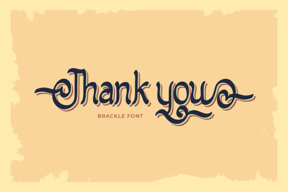 Brackle Font PNG with transparent background - Preview 5