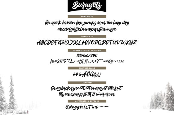 Burayots Font - Preview 5