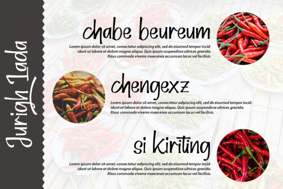 Chibiux Font PNG with transparent background - Preview 3