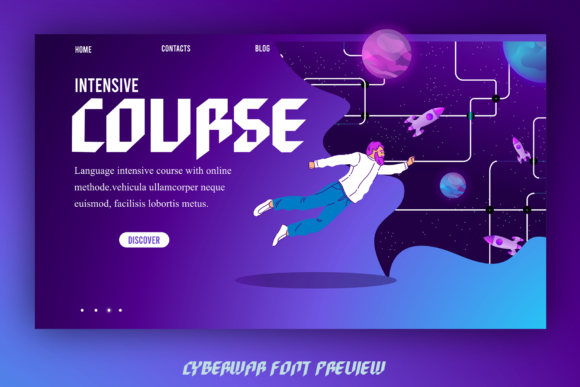 Cyberwar Font - Preview 2