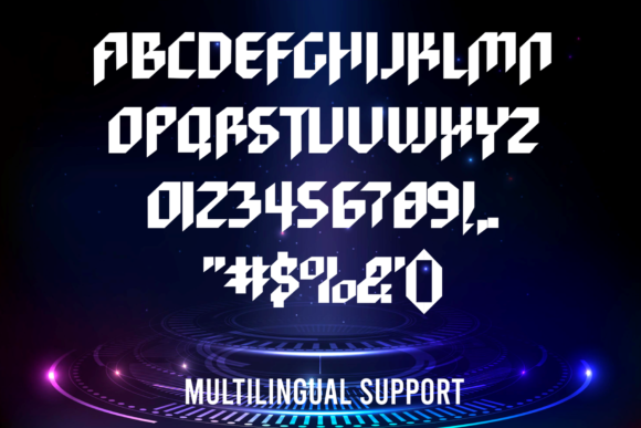 Cyberwar Font - Preview 5