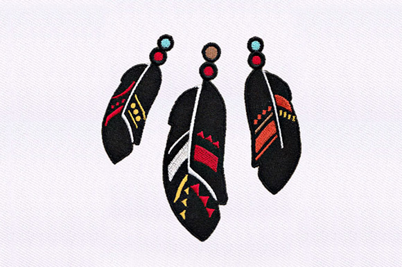 Decorated Feathers